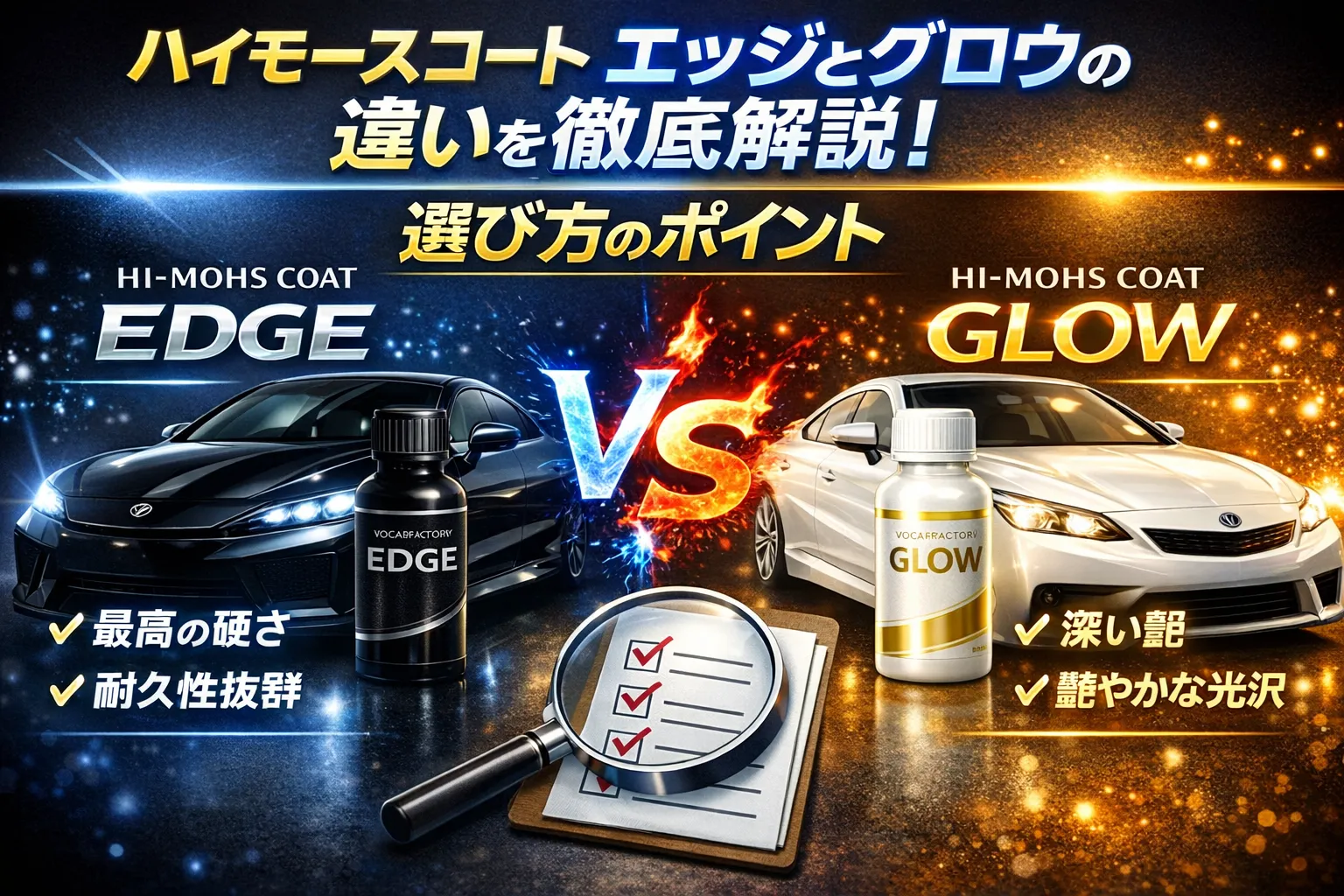 ハイモースコート エッジとグロウの違いを徹底解説！選び方のポイント 